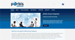 Desktop Screenshot of porbis.com